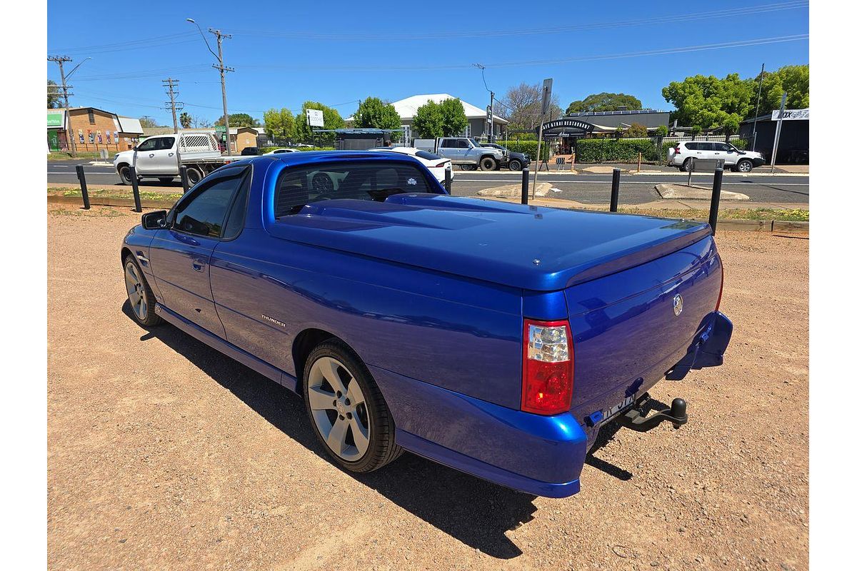 2006 Holden Ute Thunder SS VZ Rear Wheel Drive