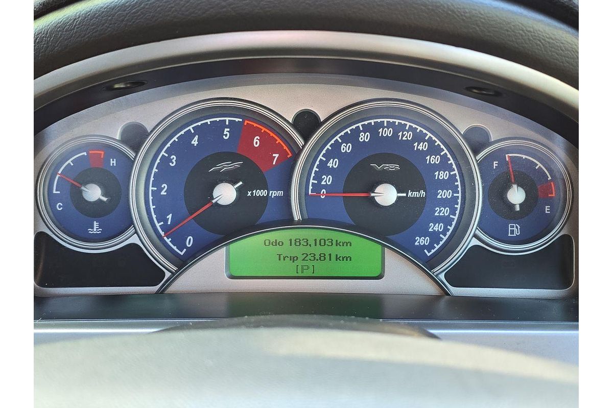 2006 Holden Ute Thunder SS VZ Rear Wheel Drive