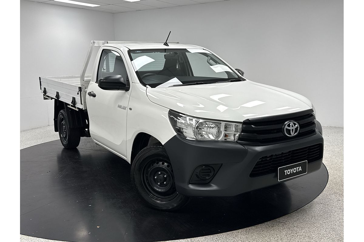 2018 Toyota Hilux Workmate TGN121R Rear Wheel Drive