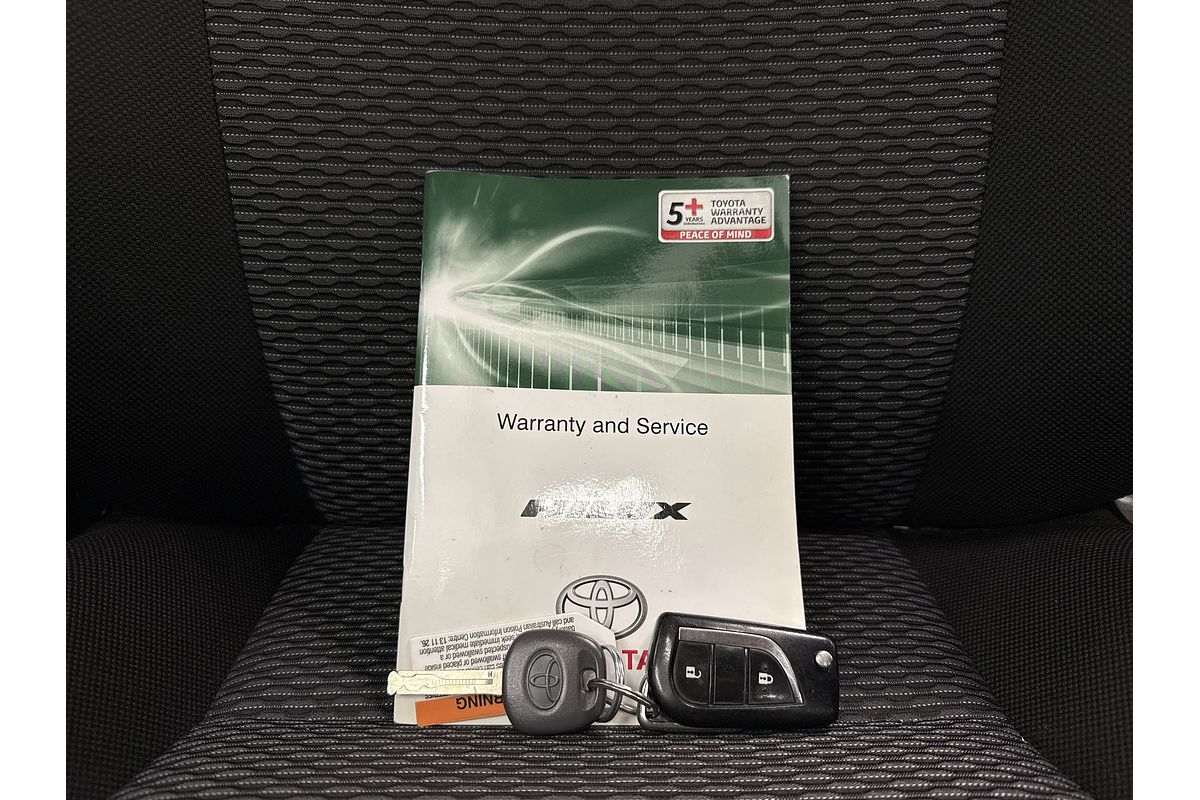 2018 Toyota Hilux Workmate TGN121R Rear Wheel Drive