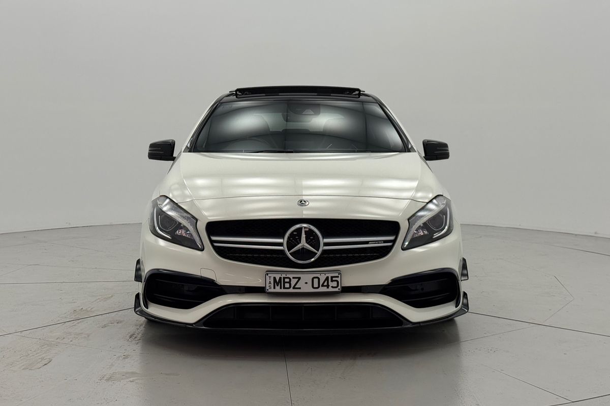 2017 MERCEDES-AMG A45 AMG 7 SP AUTO DUAL CLUTCH 5D HATCHBACK T4