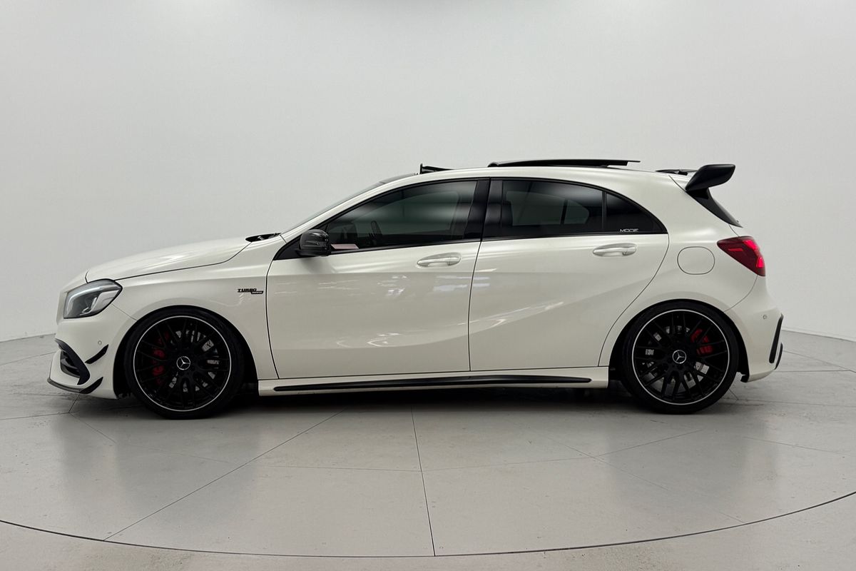 2017 MERCEDES-AMG A45 AMG 7 SP AUTO DUAL CLUTCH 5D HATCHBACK T4