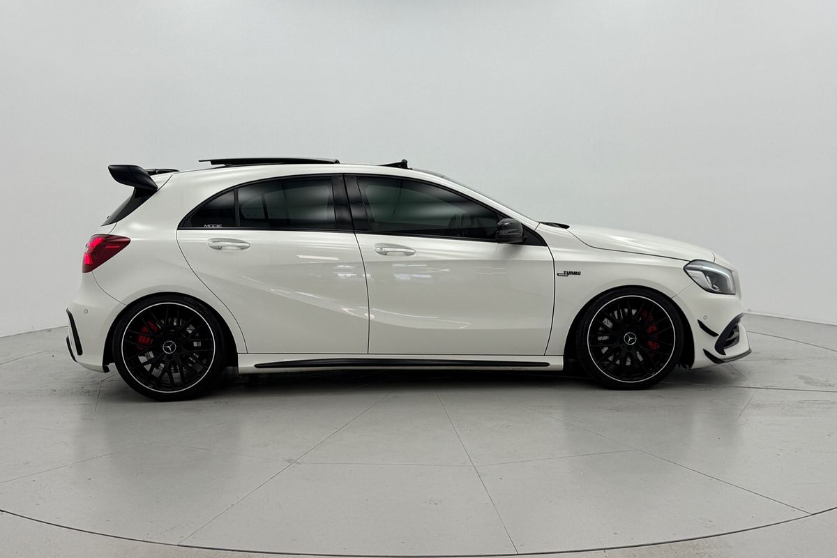 2017 MERCEDES-AMG A45 AMG 7 SP AUTO DUAL CLUTCH 5D HATCHBACK T4