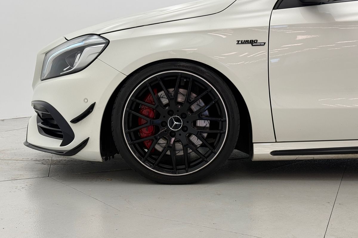 2017 MERCEDES-AMG A45 AMG 7 SP AUTO DUAL CLUTCH 5D HATCHBACK T4