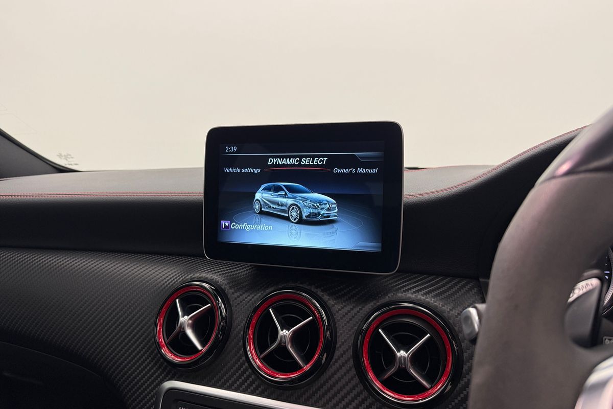 2017 MERCEDES-AMG A45 AMG 7 SP AUTO DUAL CLUTCH 5D HATCHBACK T4