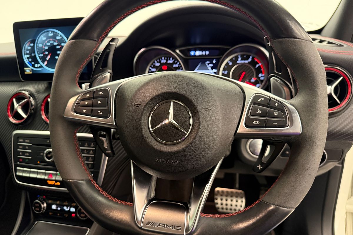 2017 MERCEDES-AMG A45 AMG 7 SP AUTO DUAL CLUTCH 5D HATCHBACK T4