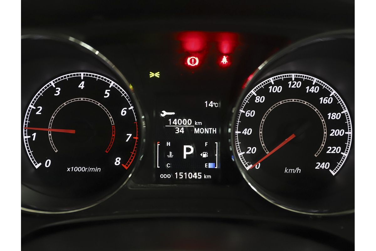 2017 Mitsubishi XC ASX LS 2.0L PET CVT 2WD