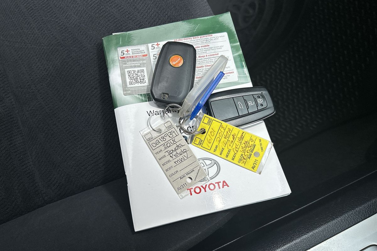 2018 Toyota Landcruiser Prado GXL GDJ150R