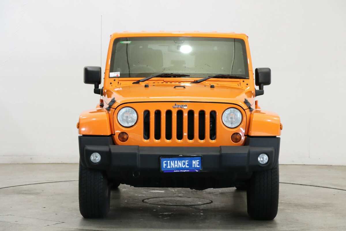 SOLD 2013 Jeep Wrangler Overland in Orange Used SUV Victoria Park WA