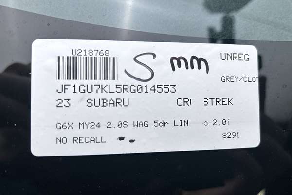 2023 Subaru Crosstrek 2.0S G6X