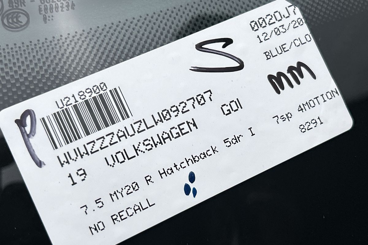 2019 Volkswagen Golf R 7.5