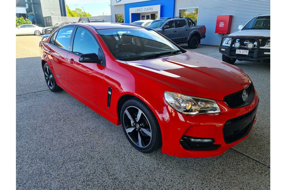 SOLD 2016 Holden Commodore SV6 Black Used Sedan Mackay QLD