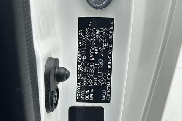 2022 Toyota Hilux Workmate GUN125R