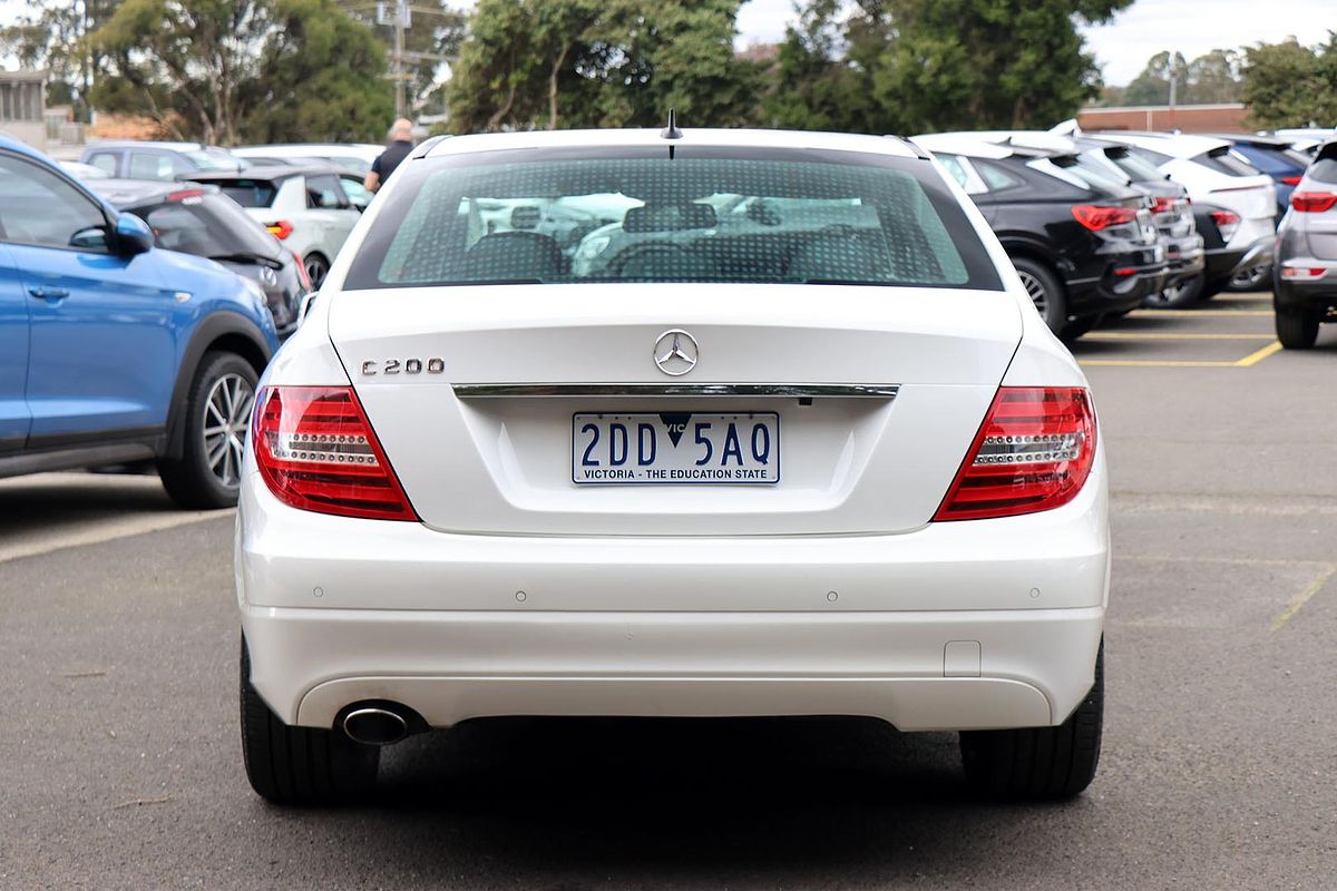 2012 Mercedes-Benz C-Class C200 BlueEFFICIENCY W204