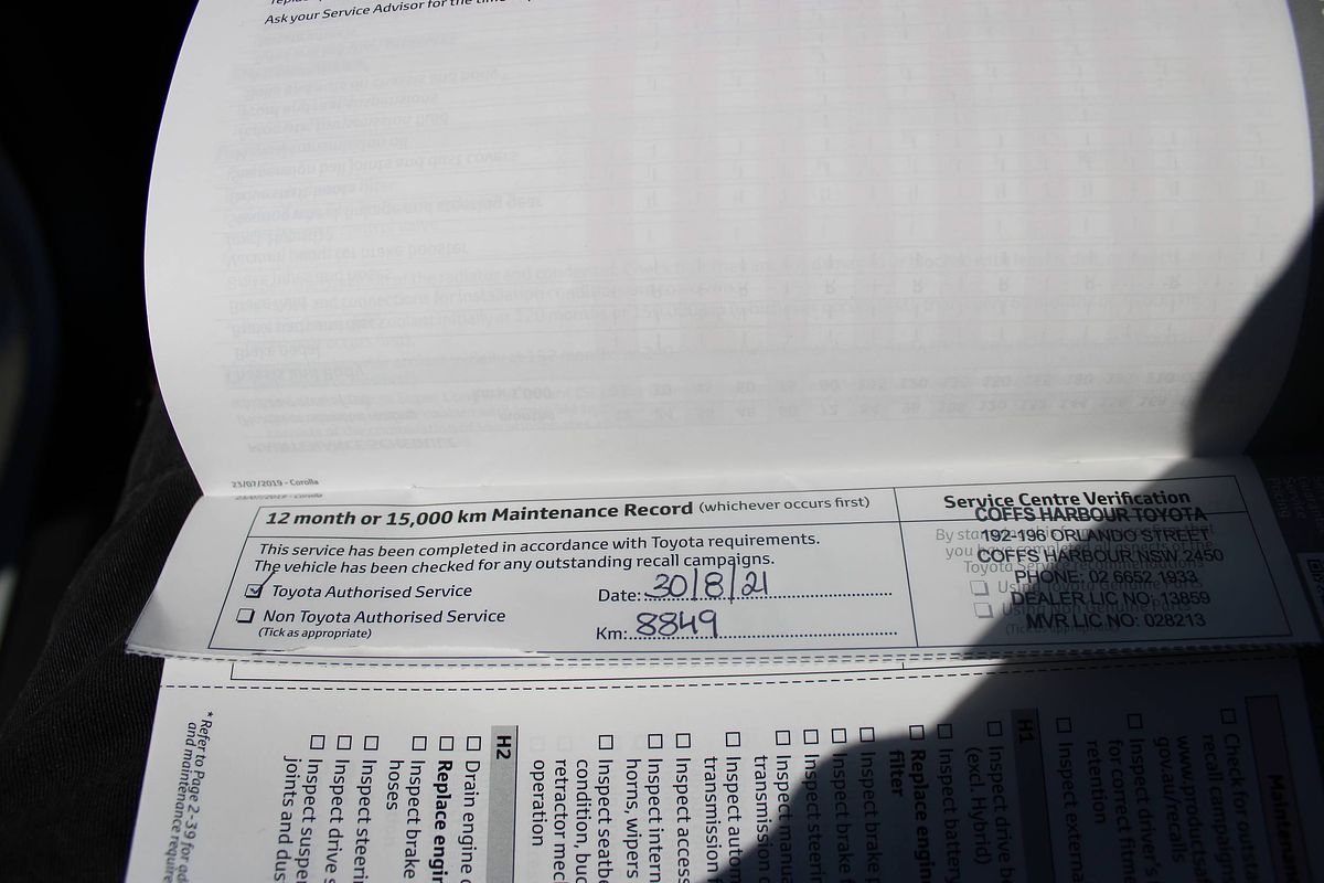 Corolla Sedan Hybrid Ascent Sport 1.8L Auto CVT 4D51290 001