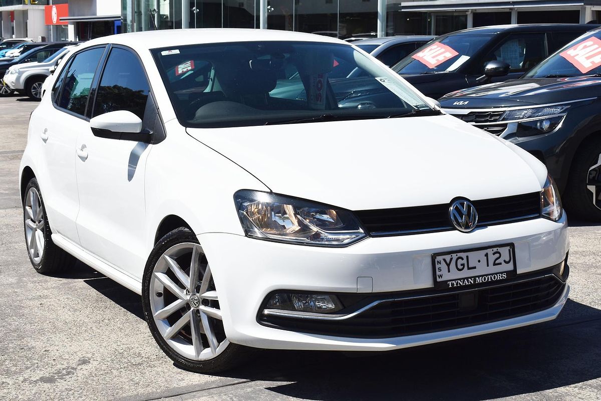 2016 Volkswagen Polo 81TSI Comfortline 6R