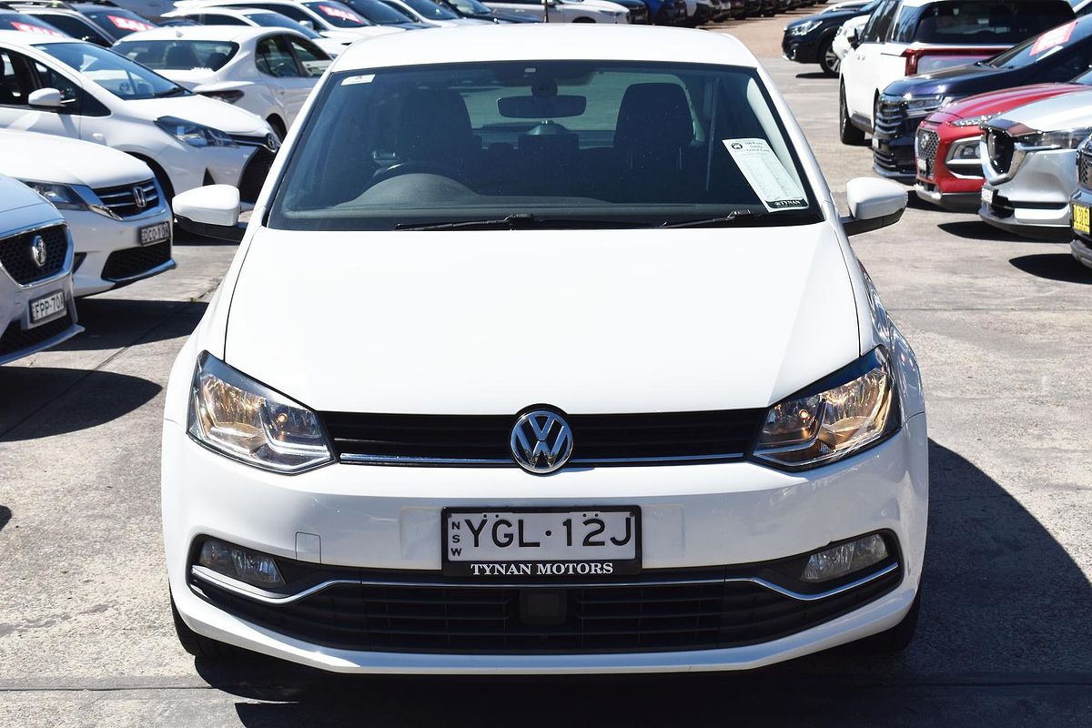2016 Volkswagen Polo 81TSI Comfortline 6R