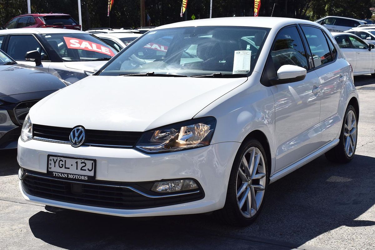 2016 Volkswagen Polo 81TSI Comfortline 6R