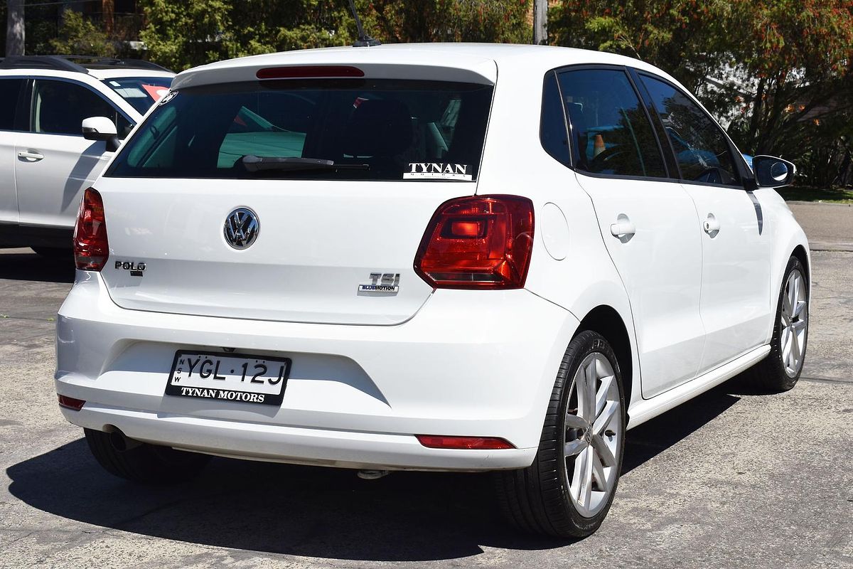 2016 Volkswagen Polo 81TSI Comfortline 6R