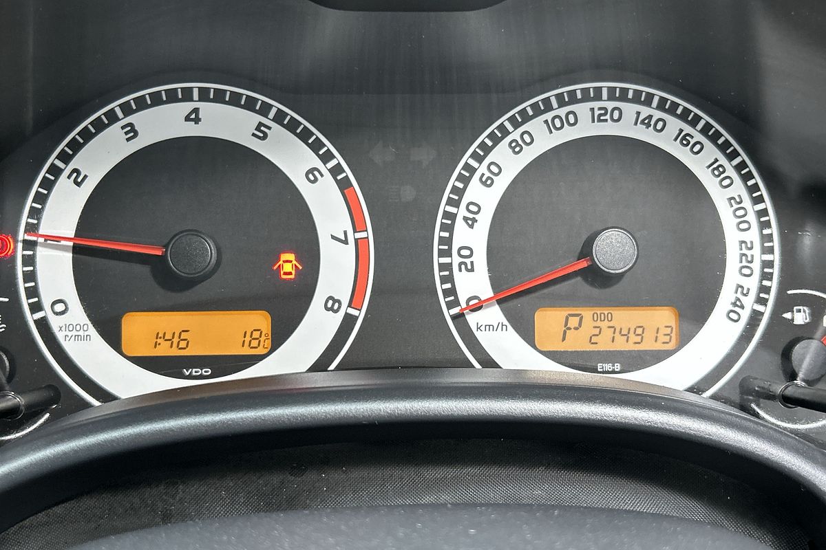 2008 Toyota Corolla Ascent ZRE152R