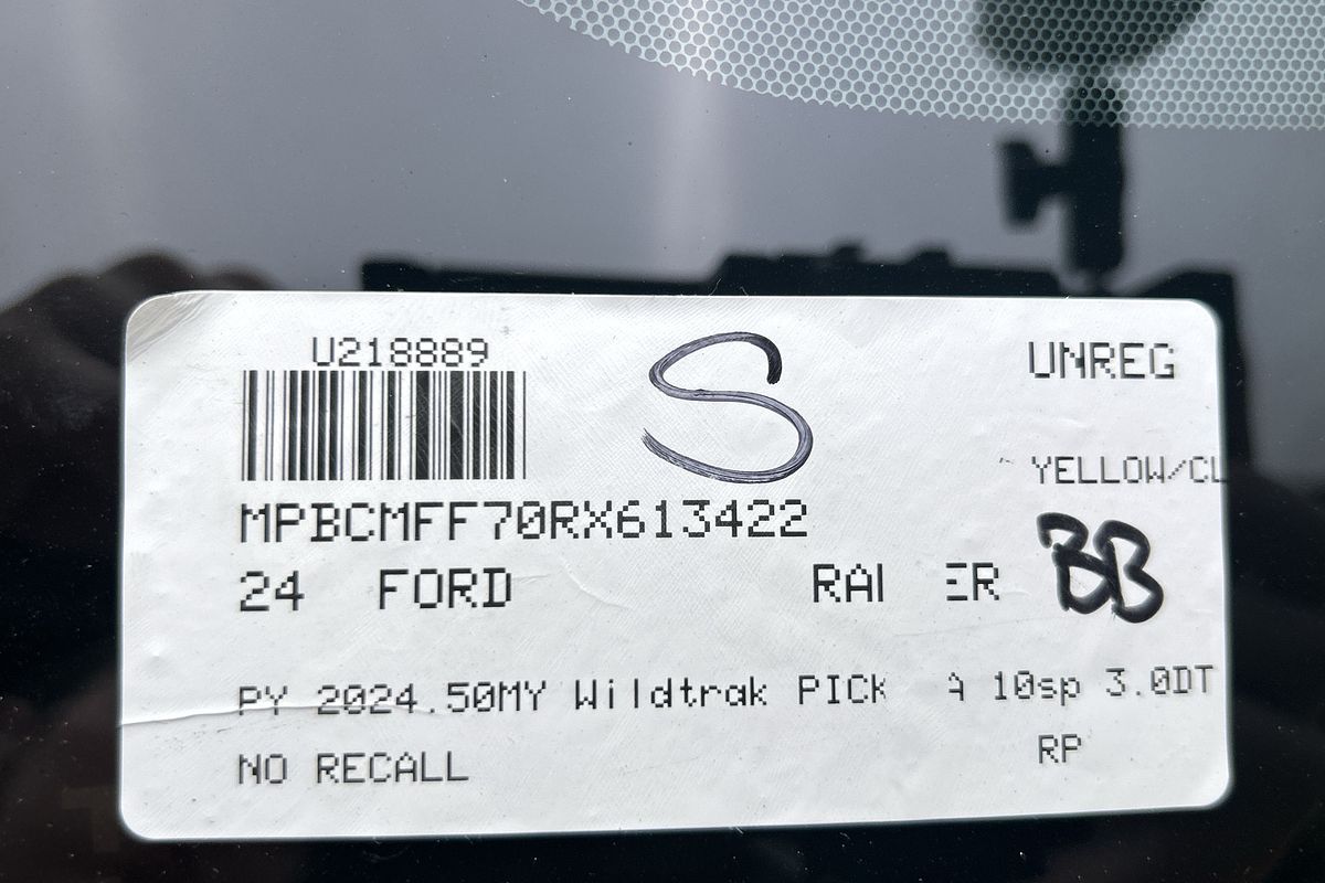 2024 Ford Ranger Wildtrak 4X4 3.0L