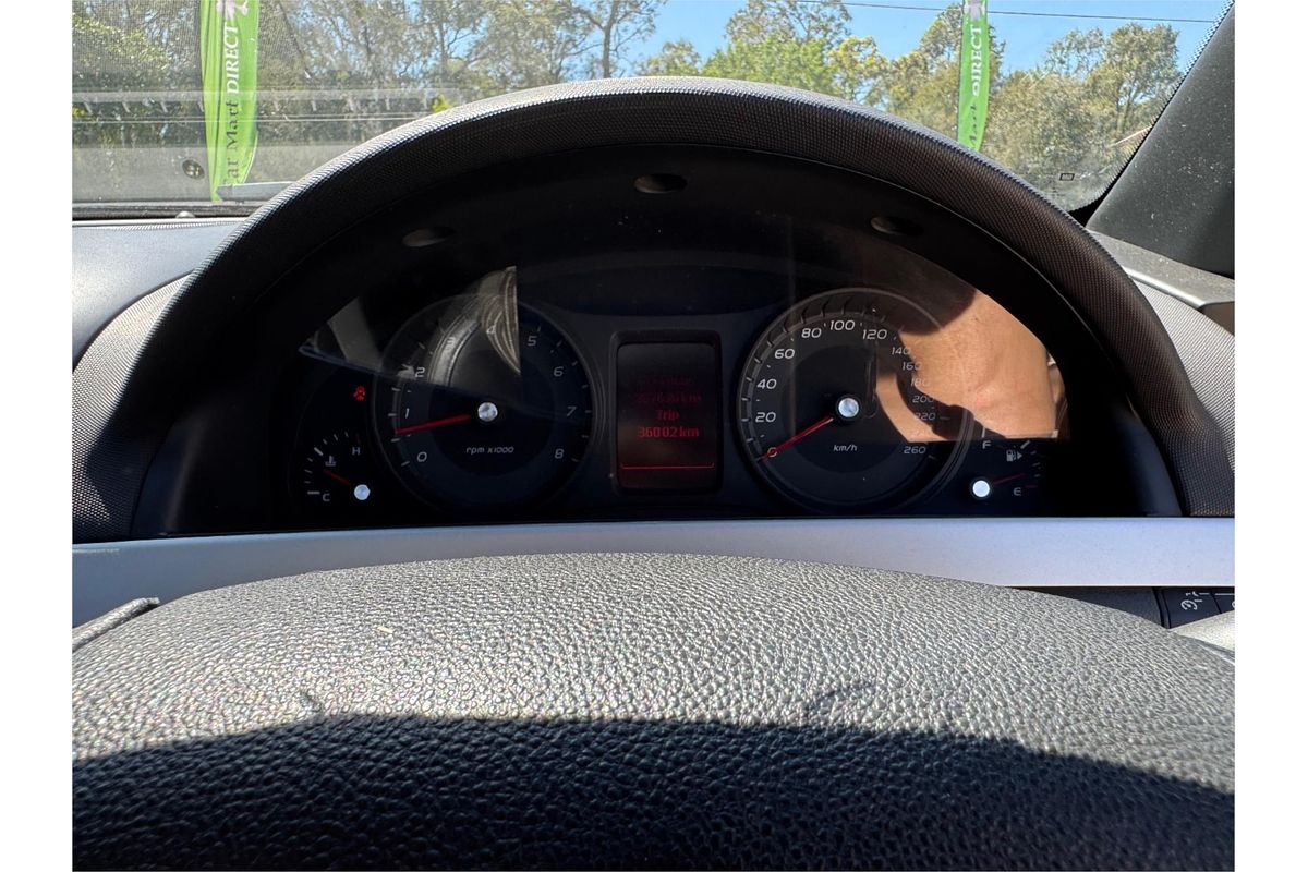 2012 Holden Commodore SV6 THUNDER VE II MY12 Rear Wheel Drive
