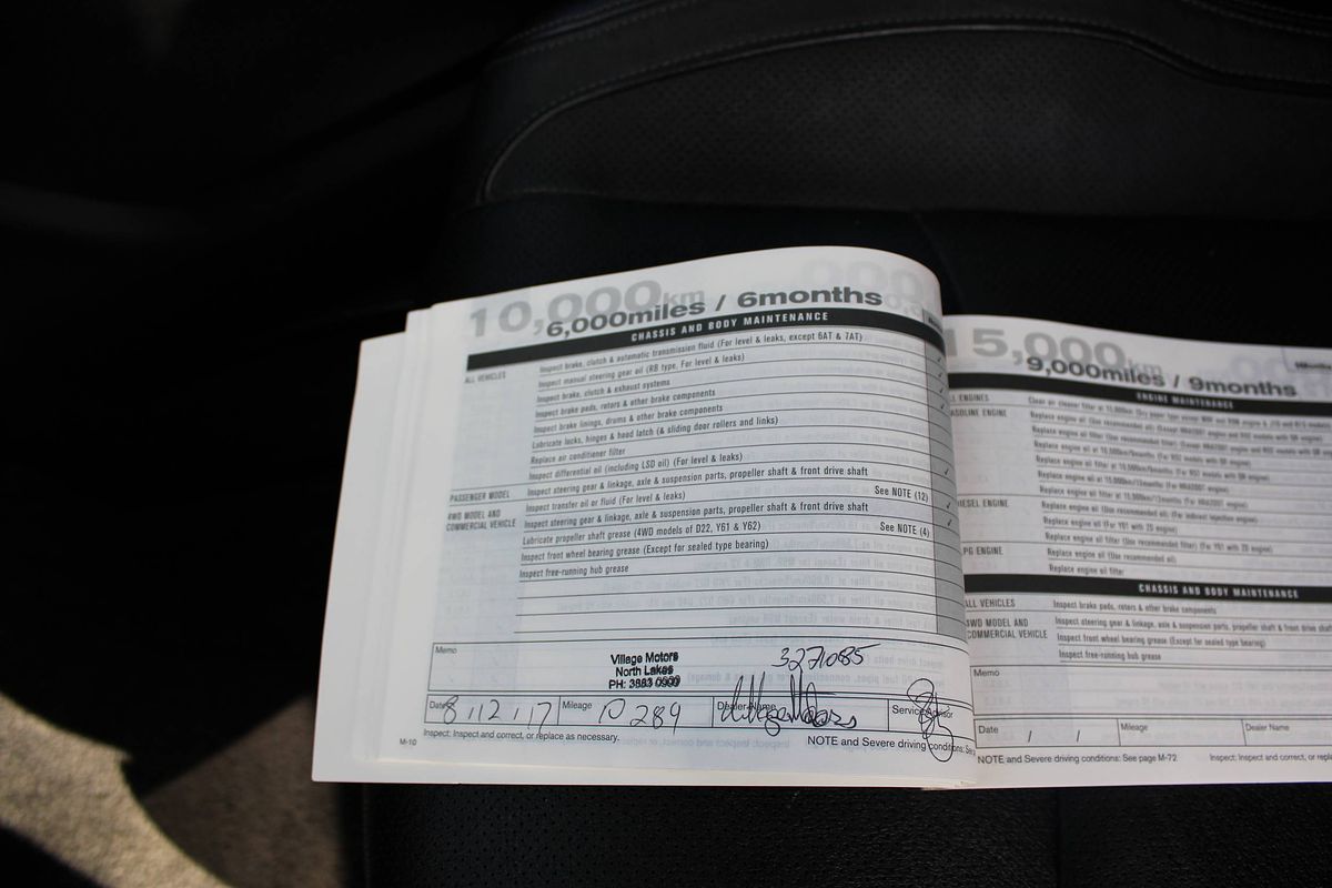 2017 NISSAN X-TRAIL ST-L (4x4) CONTINUOUS VARIABLE 4D WAGON 4CYL