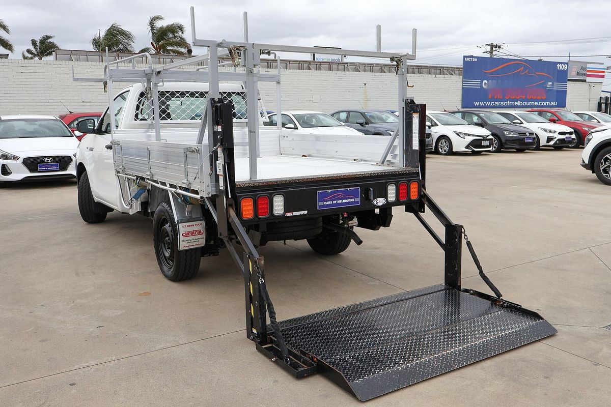 2020 Toyota Hilux Workmate TGN121R Rear Wheel Drive
