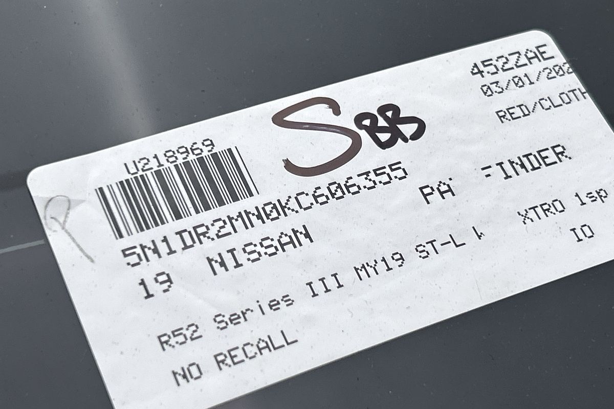 2019 Nissan Pathfinder ST-L R52 Series III
