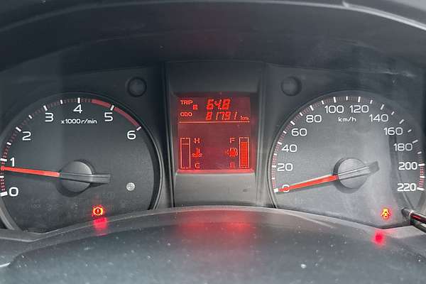 2012 Isuzu D-MAX SX Rear Wheel Drive