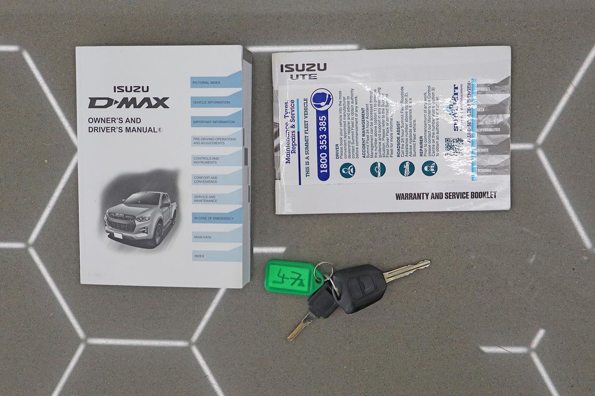 2021 Isuzu D-MAX SX High Ride Rear Wheel Drive