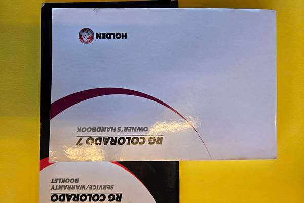 2016 Holden Colorado 7 Trailblazer RG