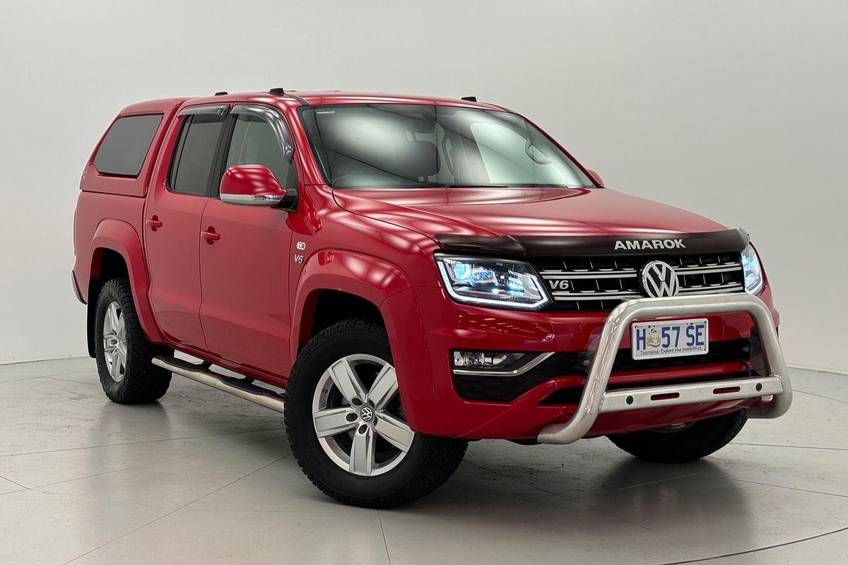 MY18 Volkswagen AMAROK V6 TDI550 HIGHLINE 4 MOTION DUAL CAB UTE 8 SPEED AUTO