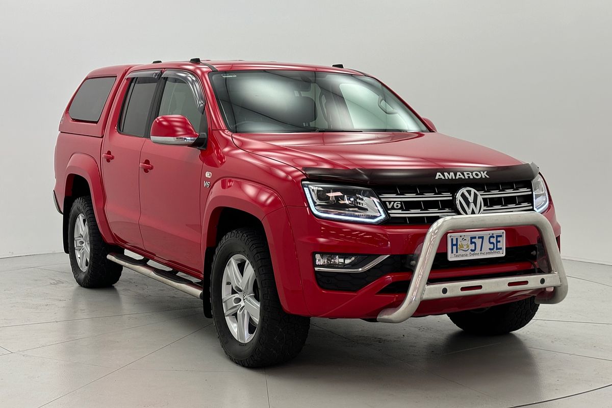 MY18 Volkswagen AMAROK V6 TDI550 HIGHLINE 4 MOTION DUAL CAB UTE 8 SPEED AUTO