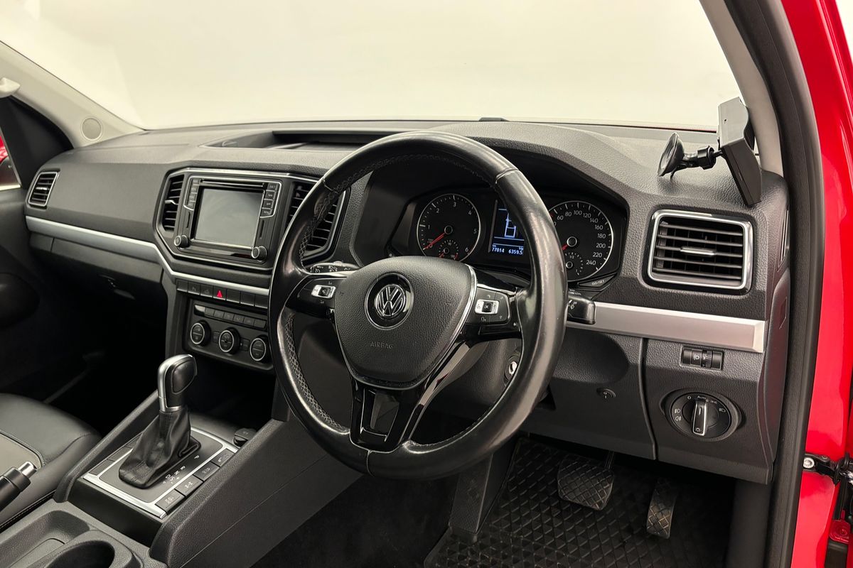 MY18 Volkswagen AMAROK V6 TDI550 HIGHLINE 4 MOTION DUAL CAB UTE 8 SPEED AUTO