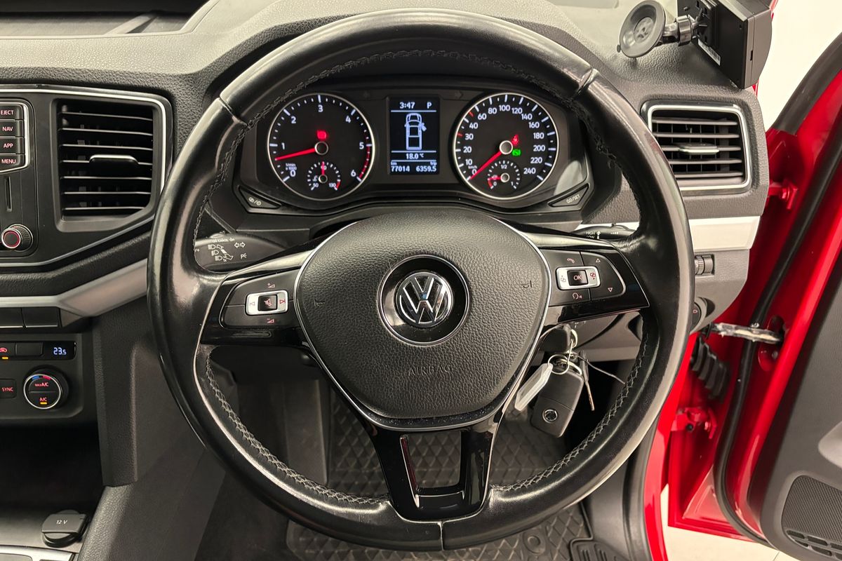 MY18 Volkswagen AMAROK V6 TDI550 HIGHLINE 4 MOTION DUAL CAB UTE 8 SPEED AUTO