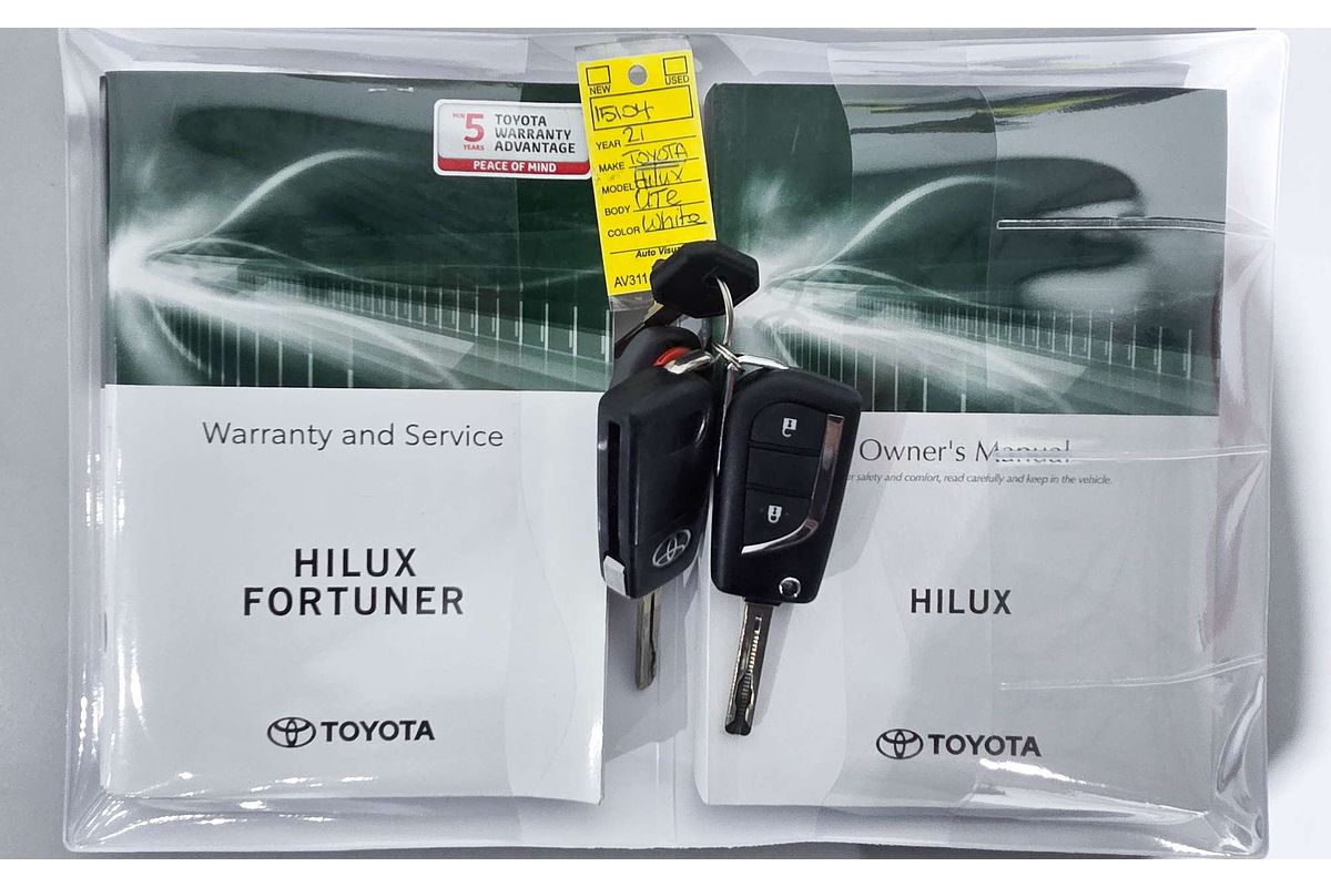 2021 Toyota Hilux SR GUN126R 4X4