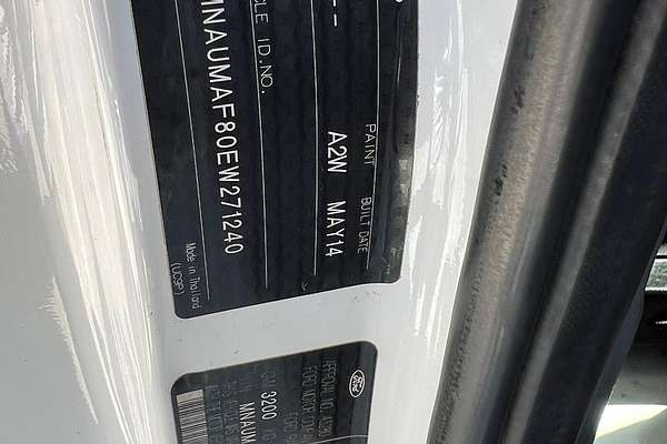 2014 Ford Ranger XL Hi-Rider PX Rear Wheel Drive 2.2L