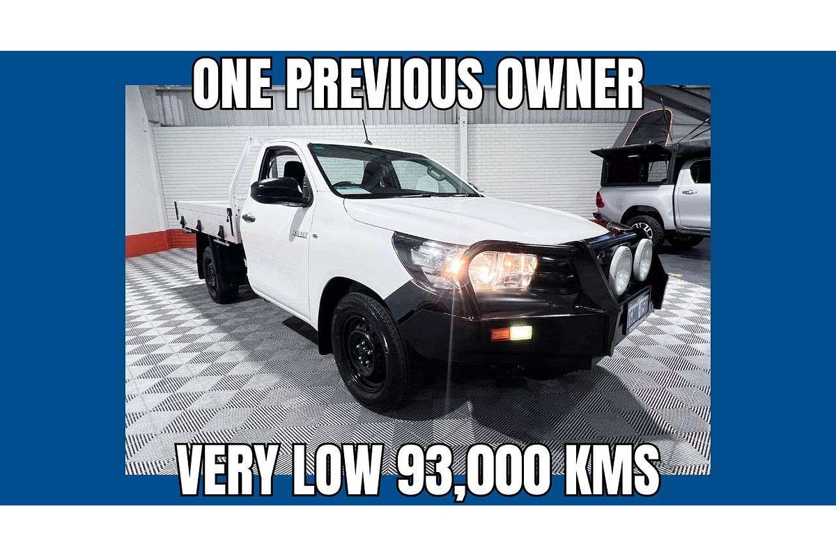 2018 Toyota Hilux Workmate GUN122R Rear Wheel Drive