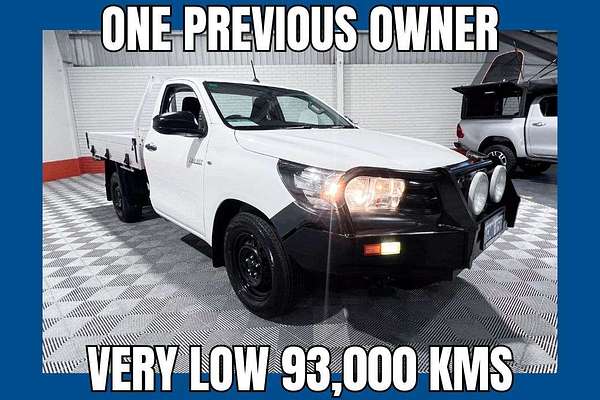 2018 Toyota Hilux Workmate GUN122R Rear Wheel Drive
