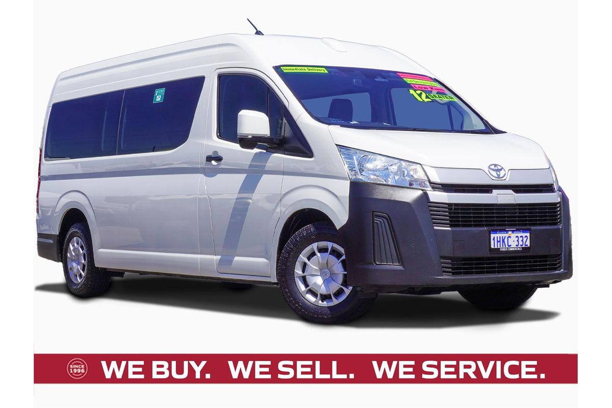 2021 Toyota Hiace Commuter GDH322R ELWB High Roof