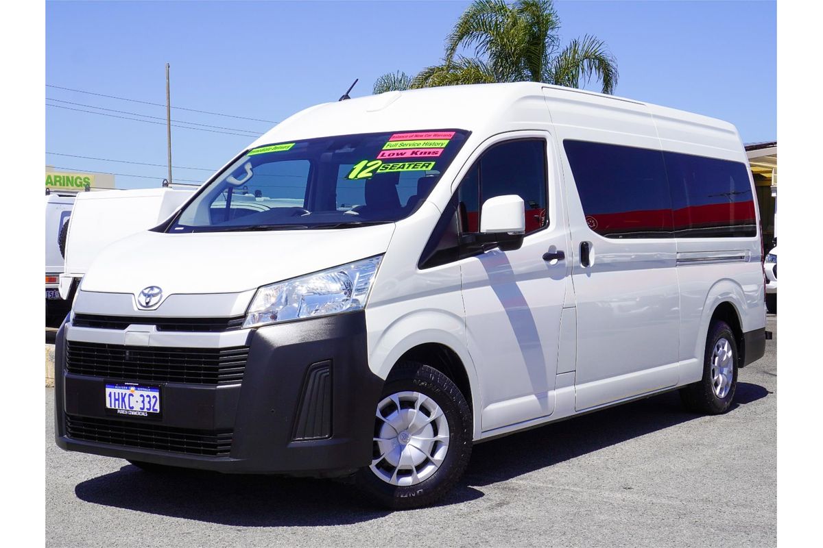 2021 Toyota Hiace Commuter GDH322R ELWB High Roof