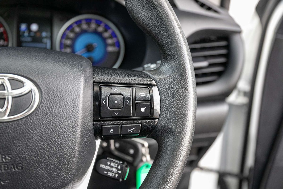 2019 Toyota Hilux Workmate TGN121R Rear Wheel Drive