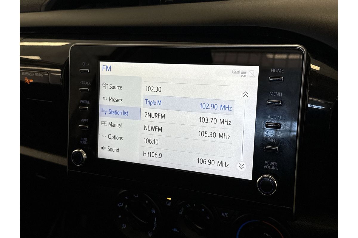 2023 Toyota Hilux Workmate TGN121R Rear Wheel Drive