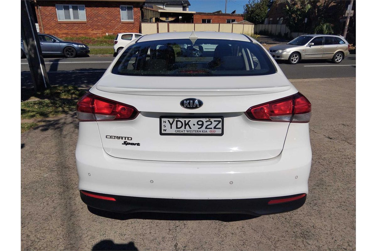 2017 Kia Cerato Sport YD