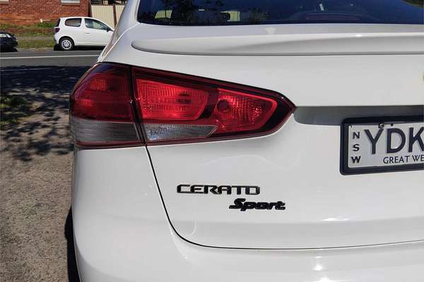 2017 Kia Cerato Sport YD