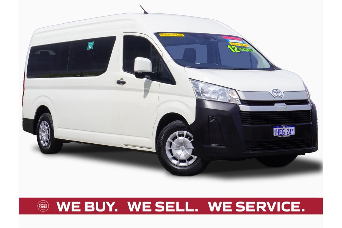 2020 Toyota Hiace Commuter GDH322R ELWB High Roof