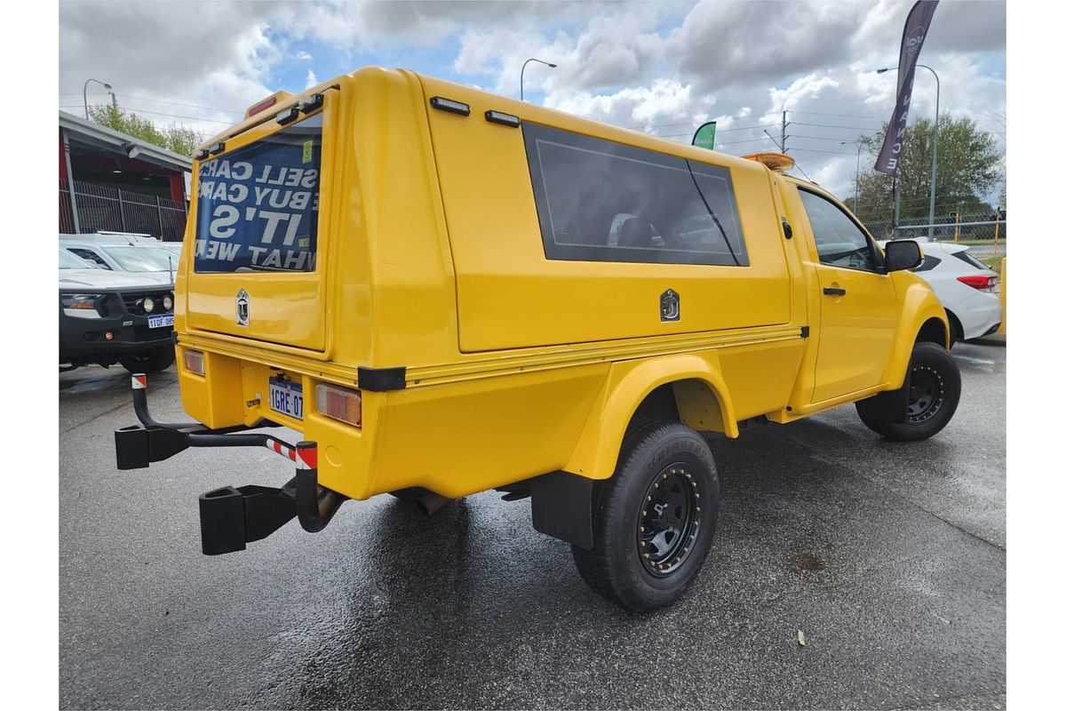 2018 Isuzu D-MAX SX High Ride Rear Wheel Drive