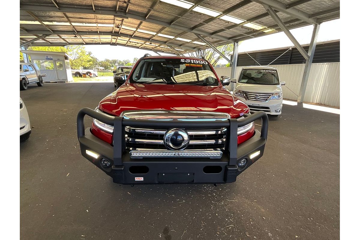 2022 GWM Ute Cannon-X NPW 4X4