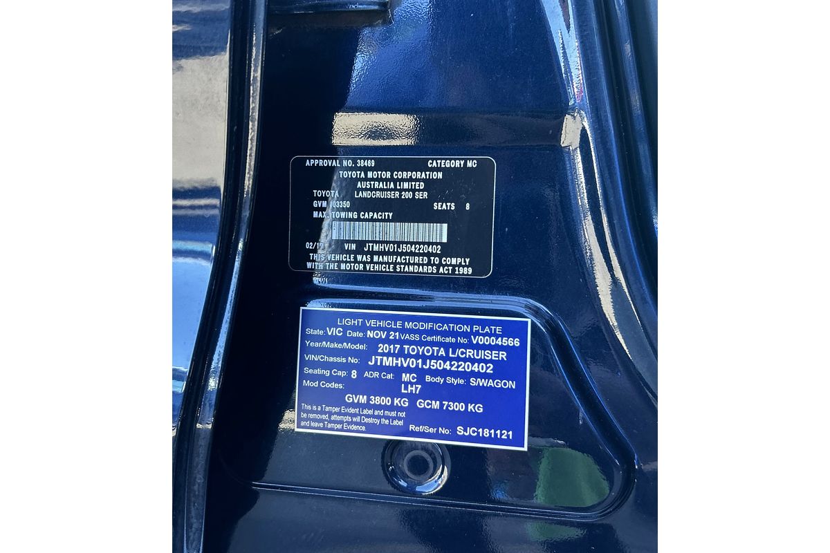 2017 Toyota Landcruiser GXL VDJ200R
